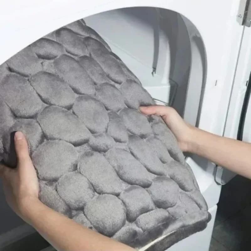Tappetini da Bagno in Memory Foam Ultra Morbidi e Assorbenti, Tappetino Antiscivolo per Cucina e Bagno, Accessori per la Casa 40*60CM