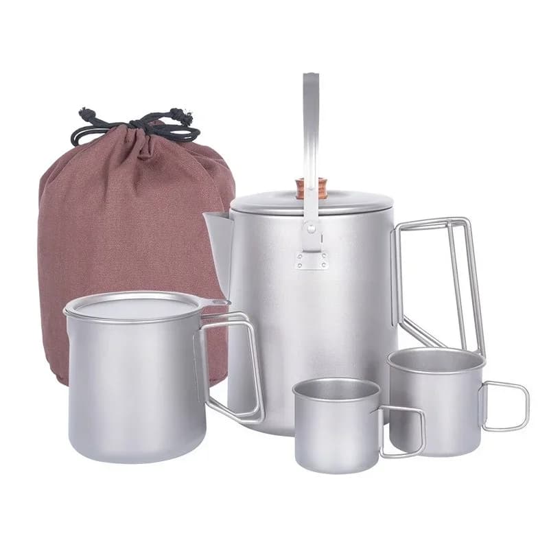 Caffettiera da esterno, bollitore da campeggio