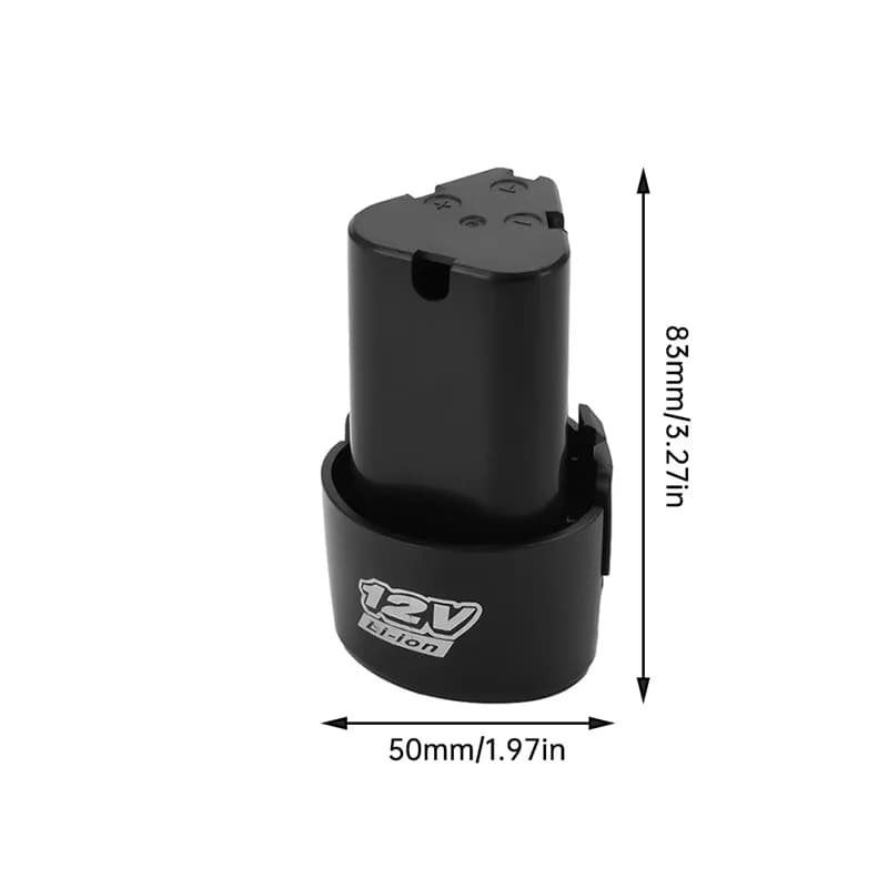 Kit Fai-da-te Batteria 12V per Utensili Elettrici con Scheda di Protezione Caricabatterie/Scaricabatterie agli Ioni di Litio 3S per Trapano e Motosega