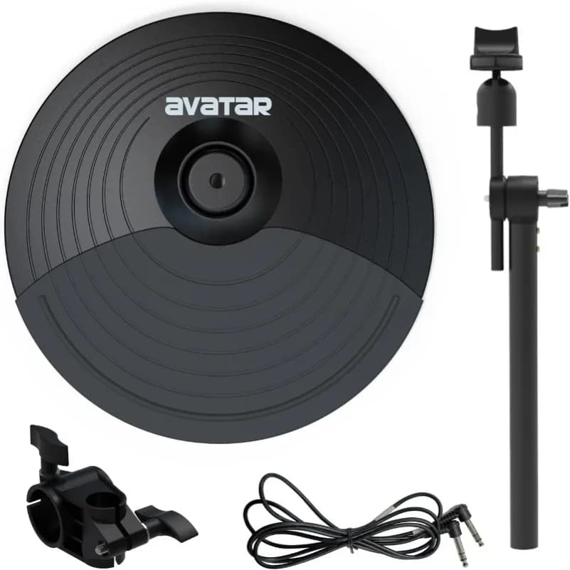 Avatar Universal Extended Wiper, Doppia Zona 10 Pollici con Starter Elettronico e Pad per Percussioni PD705PD708