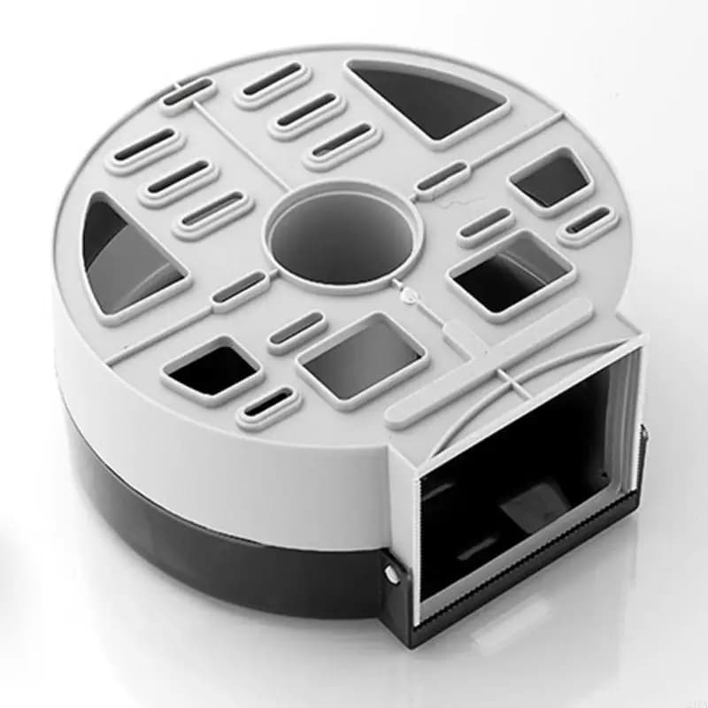 Wall Mount Toilet Paper Holder Dust Protective Cover Roll Box For Large Rolls