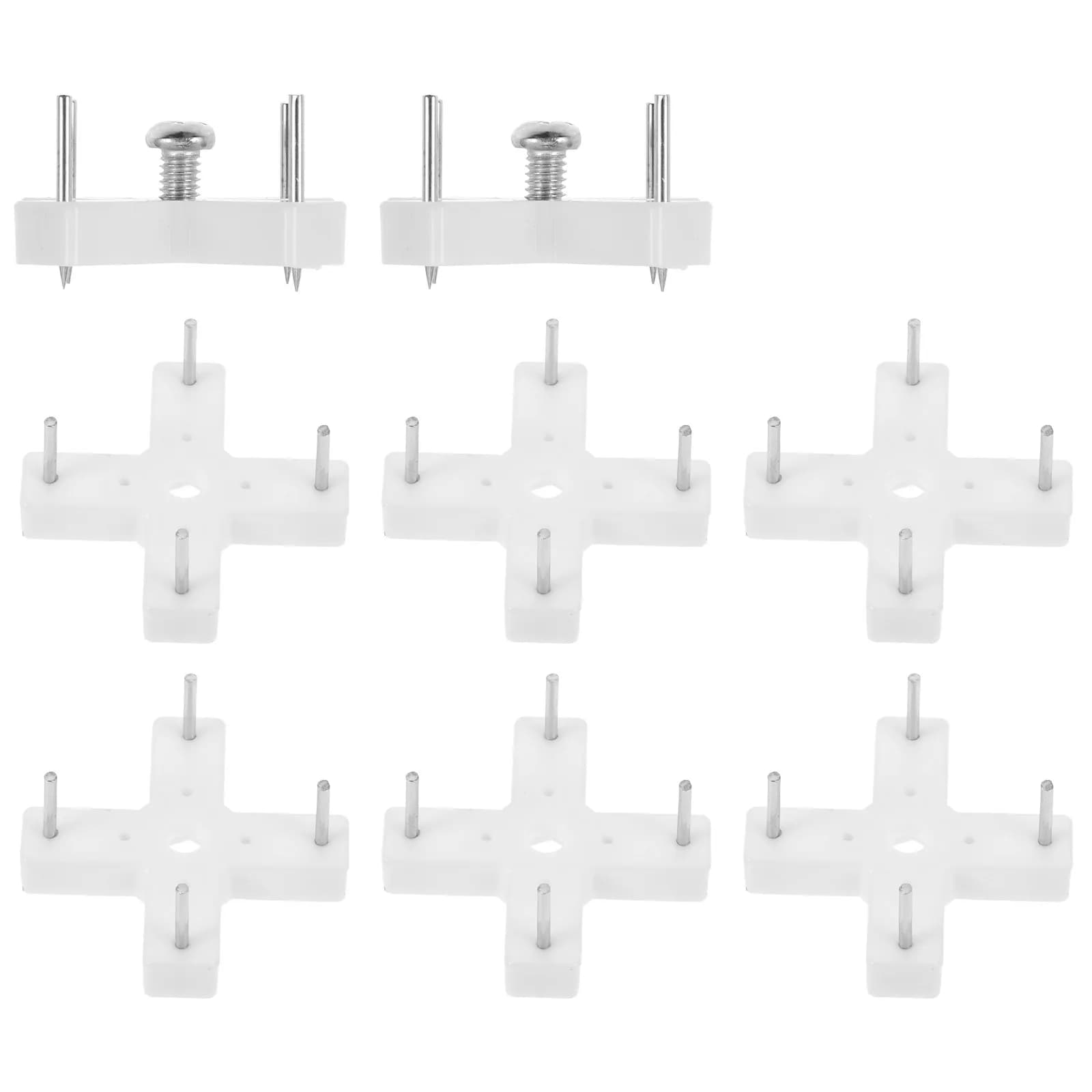 10 Pezzi Ganci per Quadri Senza Tracce, Design Leggero e Compatto per Pareti in Mattoni, Cemento, Gesso, Facile Installazione Senza Danni alla Parete