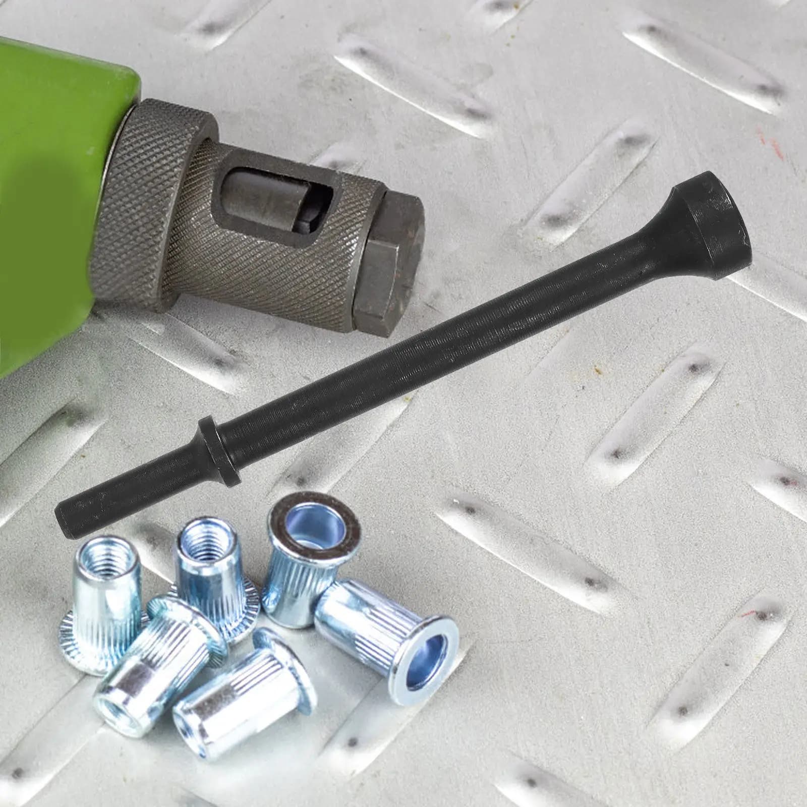 Pneumatic Air Hammer Bit Heavy Duty Rivet Chisel Tool Air Hammer Drift Set for Car Motorcycle Bicycle Chisel Machine Pneumatic