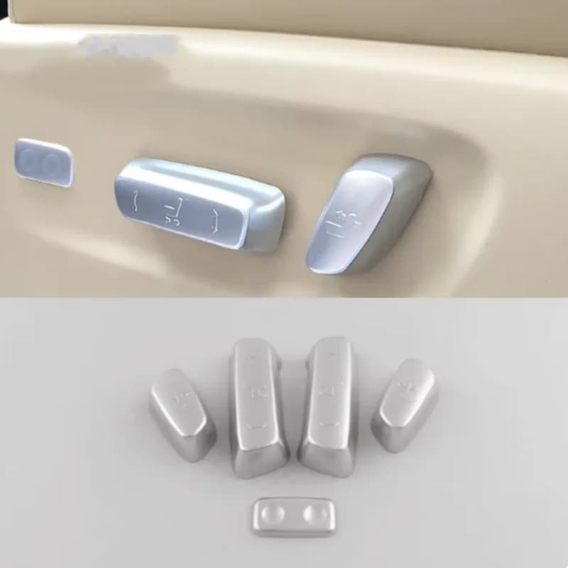 LHD For Toyota Alphard 30 SERIES 2016 -2022 Auto Seat Coda Poster Regular Switch Trim Cover Button Interior Accessories