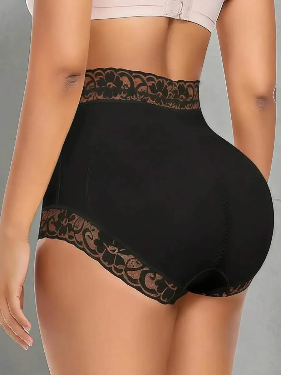 SHE Women Butt Lifter Panties Lace Tummy Control Shapewear Shorts Faja Colombianas Moldeadoras Comfortable Underwear