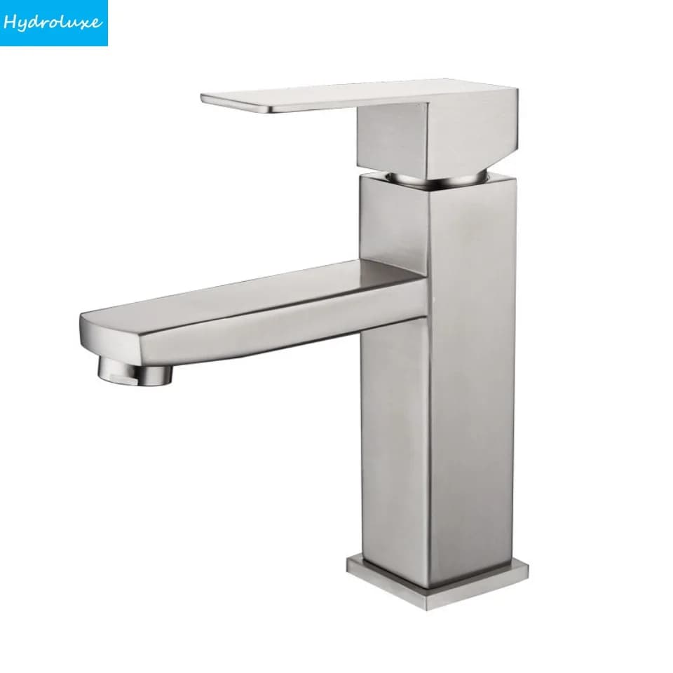 Rubinetto miscelatore caldo/freddo in acciaio inossidabile per WC, lavabo e lavello - Accessori per bagno e cucina