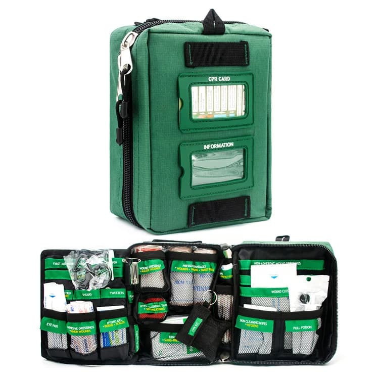BearHoHo Outdoor Supplies Emergency Survival Kit Car Travel Camping Trauma Home First Aid Kit