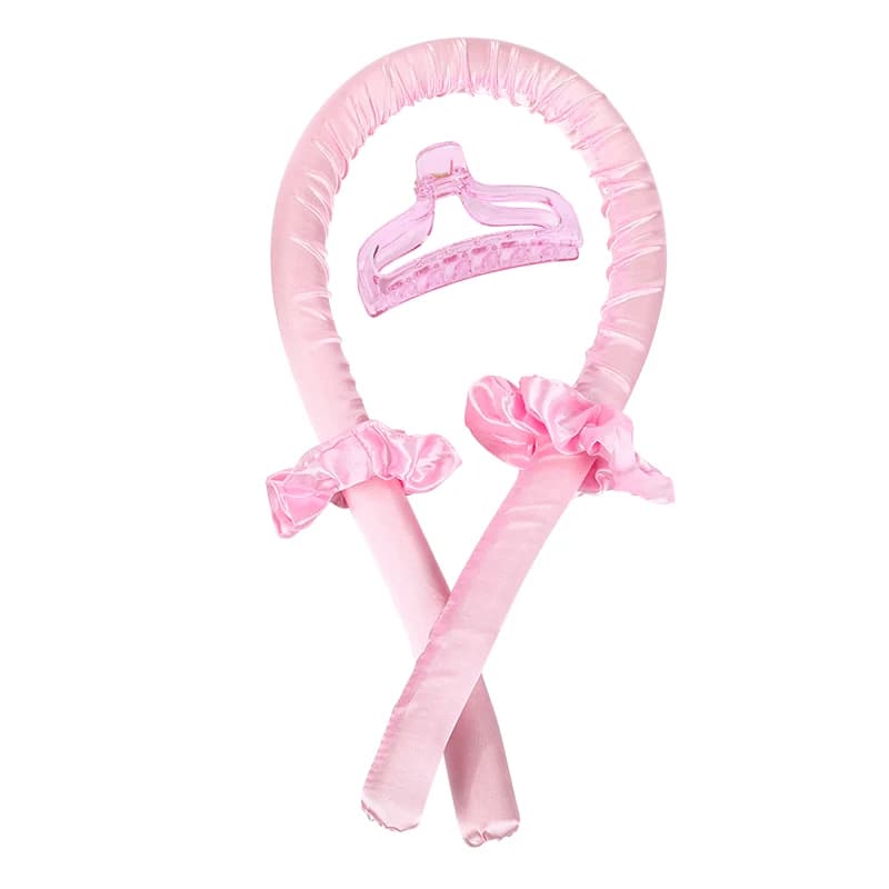 Women's Hair Accessories Clips Soft Bigodini Rods Heat-Free Hair Band Hairband Tools for Styling Ribbon Modeling Set