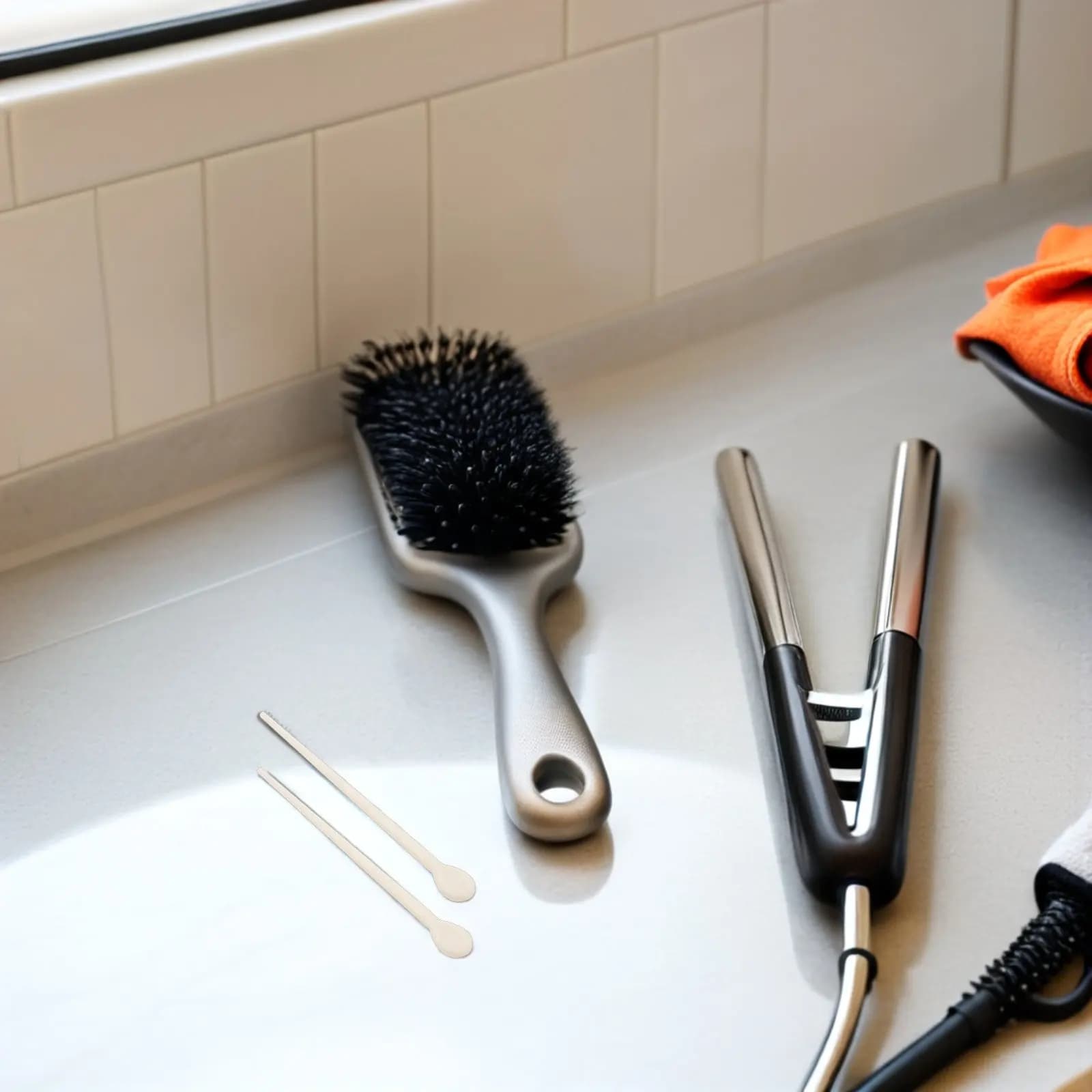270 Pezzi di Bigodini in Plastica con Chiusura a Scatto da 3 Pollici, Morbidi e Delicati, Compatibili con Bigodini in Schiuma e Rete Metallica, Riutilizzabili