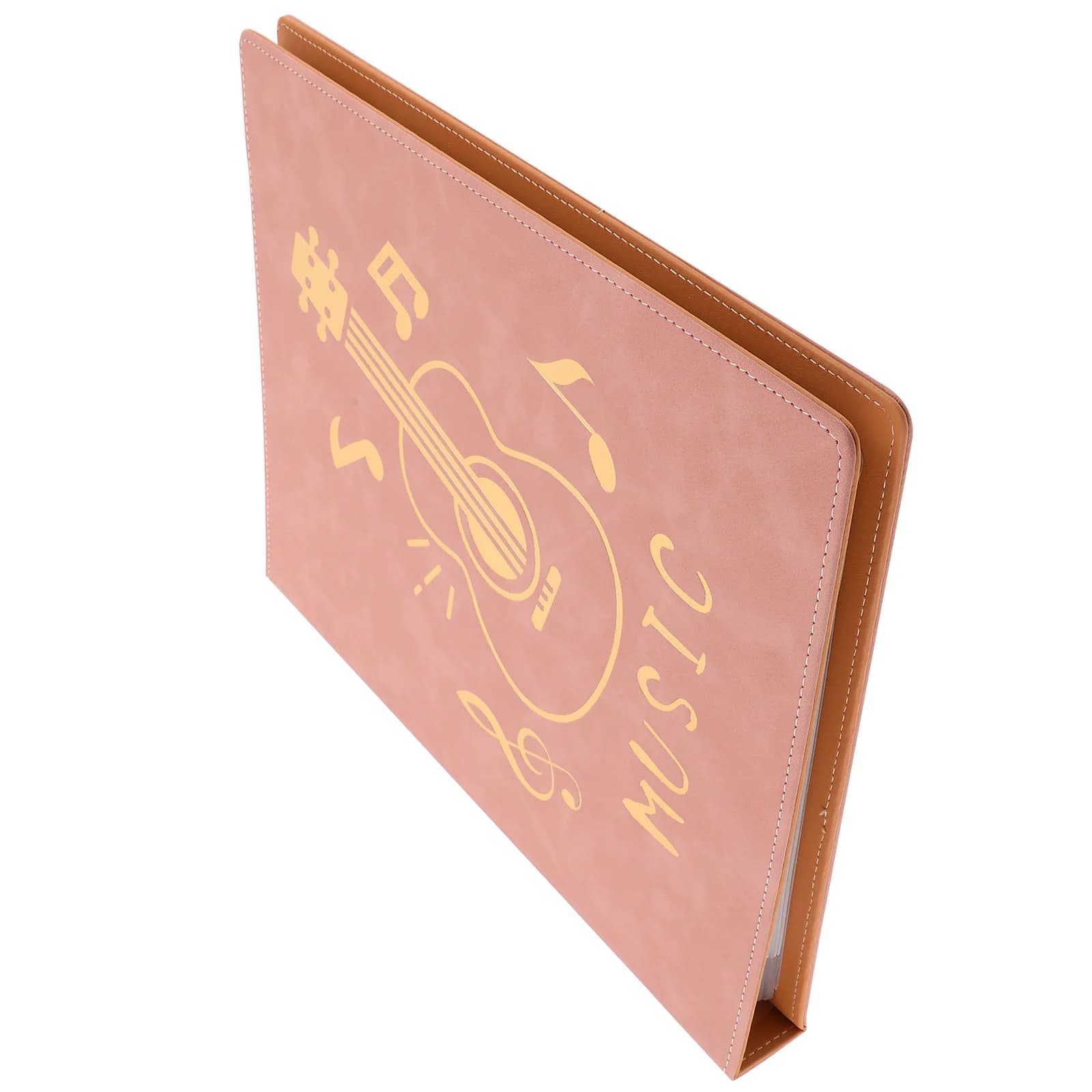 Raccoglitore per spartiti A4 Pagine trasparenti Cartella per spartiti per pianoforte Robusto design non riflettente Organizzatore di file musicali portatile per