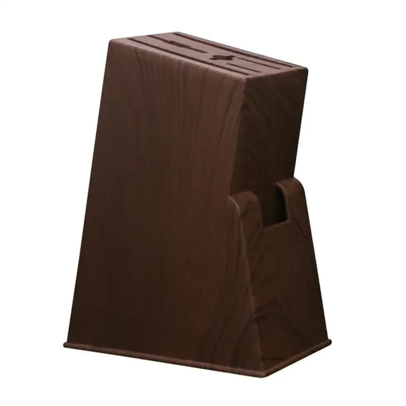 Table shelf Plastic shelf Kitchen shelf Container box for knives imitation wood veins