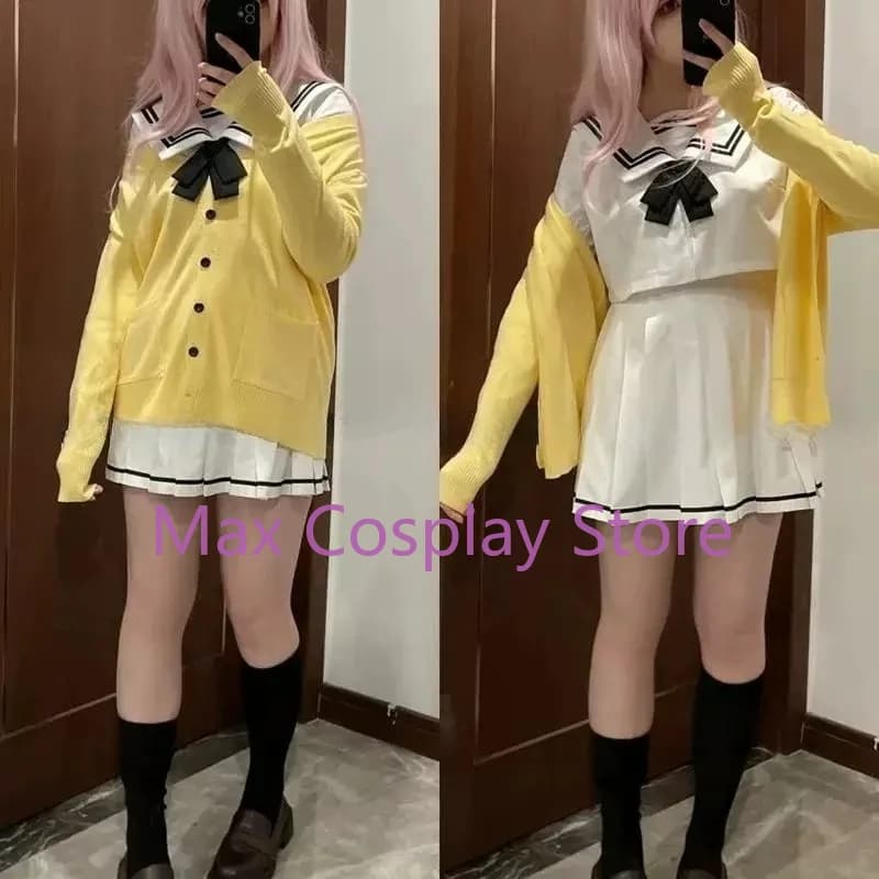 Max Cos Kimi To Kanojo To Kanojo No Koi Sone Miyuki & Himawari Cosplay Costume with Headpiece Halloween Costume Custom Size