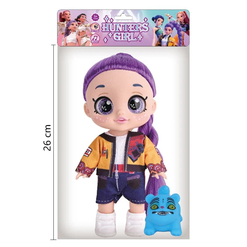 Nuove Bambole Anime Kpop da 10 Pollici con Occhi 5D, Figura Articolata a Cinque Punti, Giocattoli Musicali, Spedizione Rapida, Regalo di Compleanno per Bambini e Bambine