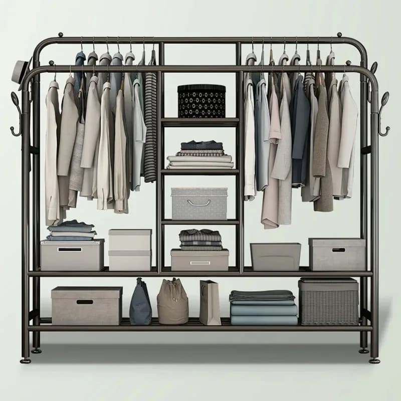 Wall hanger Clothes hanger Clothes rack Clothes rack Living room Sofa Ground hanger for wall shelf Headboard Commodes Rack