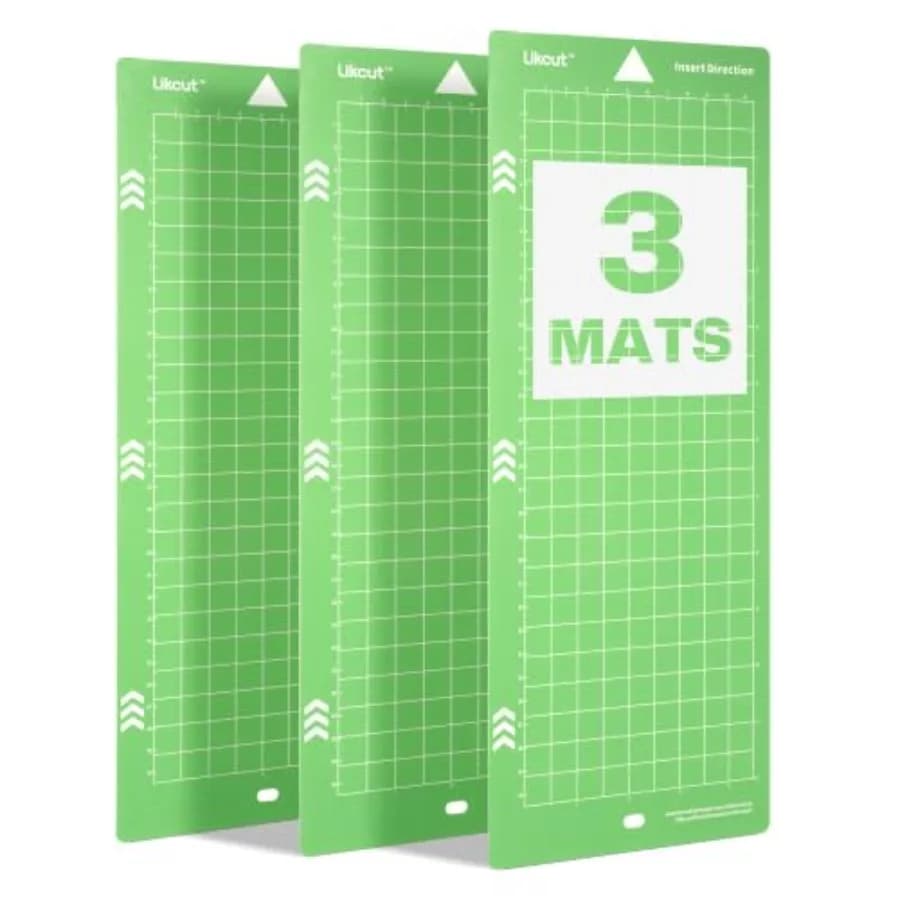 Self Healing Cutting Mat for Glee S501 Vinyl Cutter, 4.5" x 12" Standard Adhesive Mat, 3 Pack Replacement Mats for DIY Crafts,