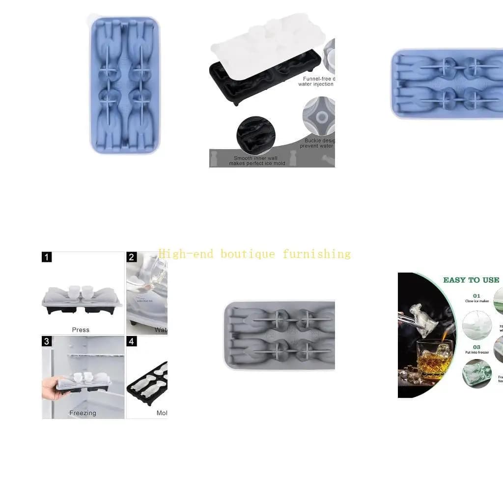 L9NB Efficient Ice Making Molds Silicones Container Molds Practical Barwares