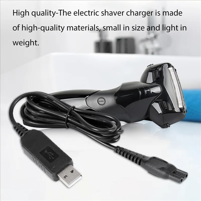 ROO Charger for Philips Shaver,15V USB Charger Charging Cable Power Cord for Philips Norelco for ONEBLADE QP6520 QP6510