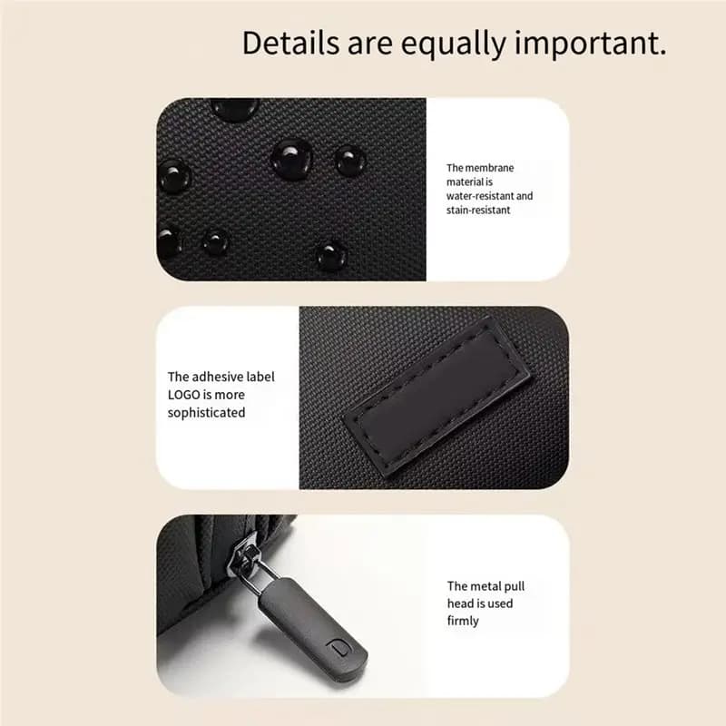 【PARTY DAY】Cable Storage Bag For Earphones For Essential Electronics Organizer Travel Case For Phone Cables USB Flash Drive Dai
