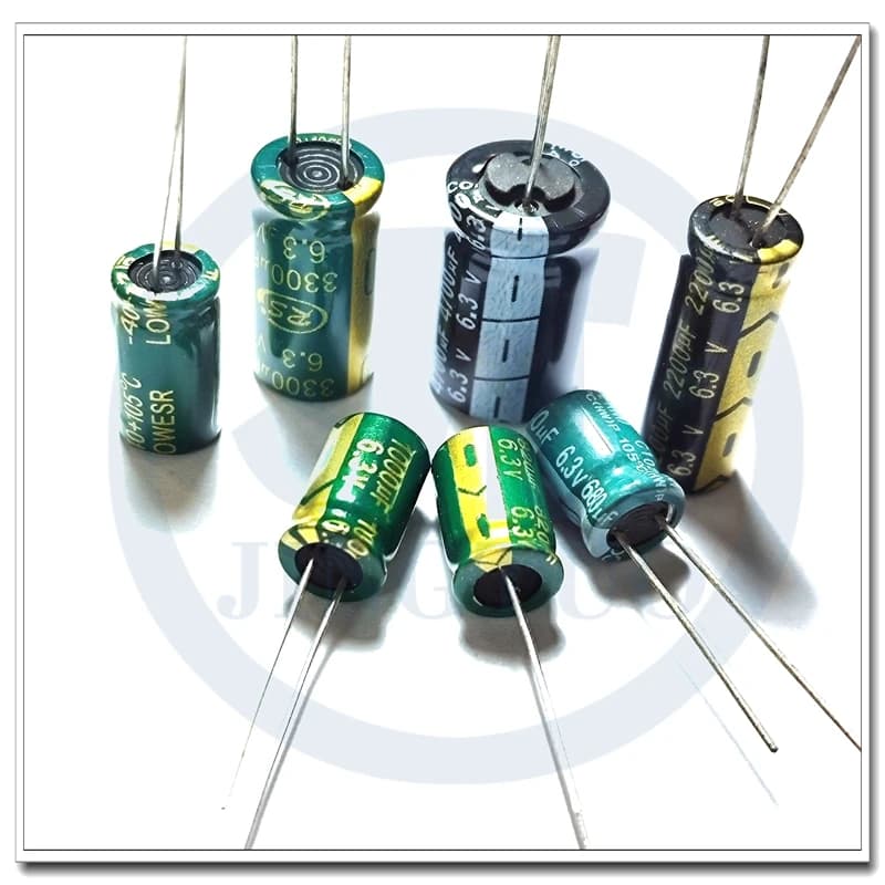 Electrolytic capacitor 16V 10V 6,3V 100/220/330/470/680/1000/1500/1800/2200/3300/4700/6800/10000uF 47MFD