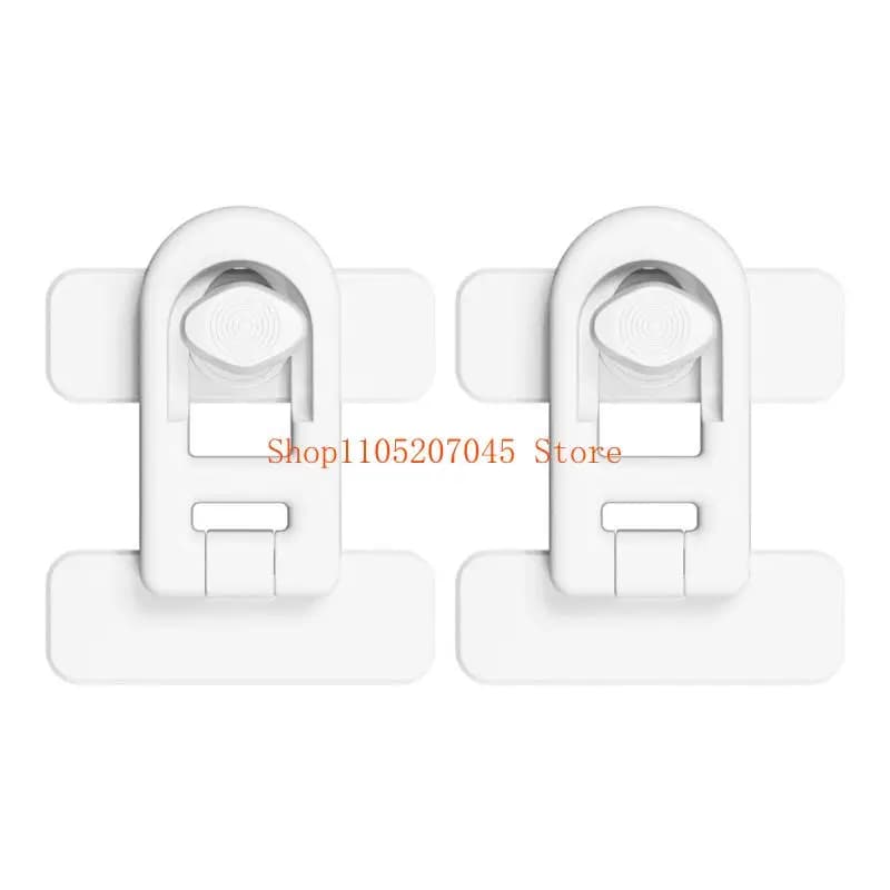 Serratura per porta del frigorifero per camper in ABS Chiusure sicure per viaggi in campeggio Resistente agli urti Installazione semplice universale