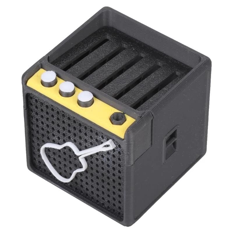 Speaker Guitar Pick Storage Box Container Portable Guitar Pick Box Holder