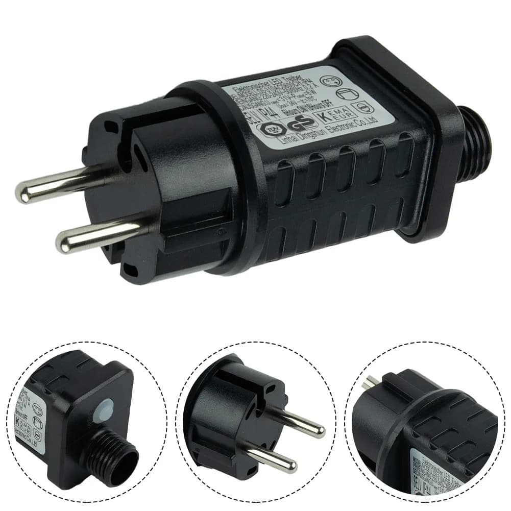 1pc Trasformatore Luci Della Stringa 6W-31V LED Timer Alimentatore Adattatore di Alimentazione Accessori di Illuminazione Per Dispositivi LED A Bassa Tensione