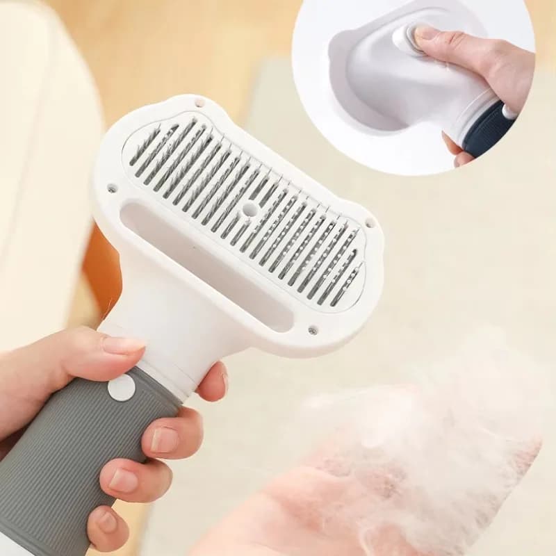 Hair Dryer and Brush 2 in 1 for Dogs, Hot Air Dryer and Toiletries, Rechargeable Plastic Product