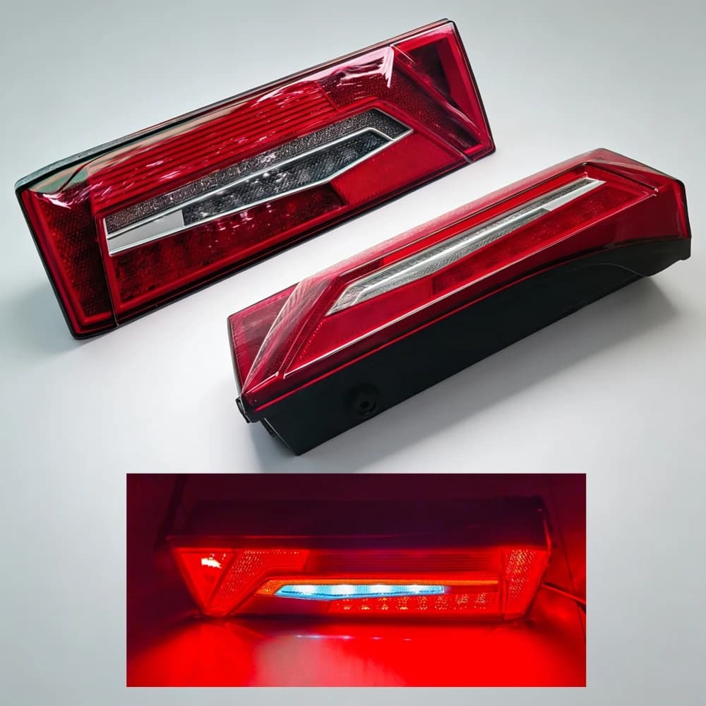 Fanale posteriore a LED 1Pc 24V per luci posteriori per camion Scania RSL Fanale posteriore con connettore a 7 pin Pezzi di ricambio