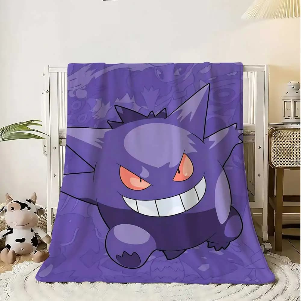 Coperte decorative per divano per letto Kawaii G-Gengars Decorazione camera da letto Shaggy Coperta da tiro Copriletto per la casa nordica l'inverno caldo