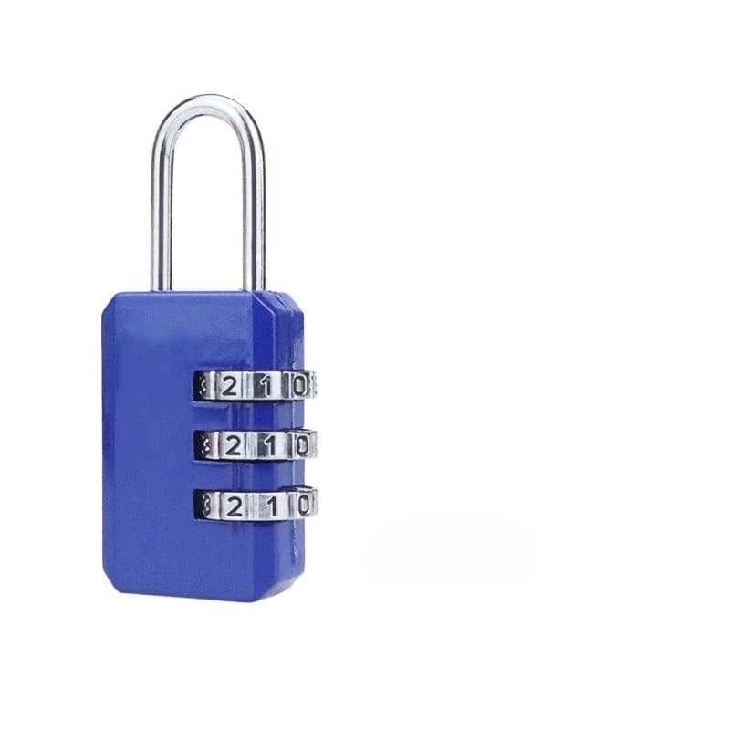 Cabinet Backpack 3 Digits Multifunctional Combination Lock Luggage Fitness Travel Anti-theft Aluminum Alloy Combination Padlock