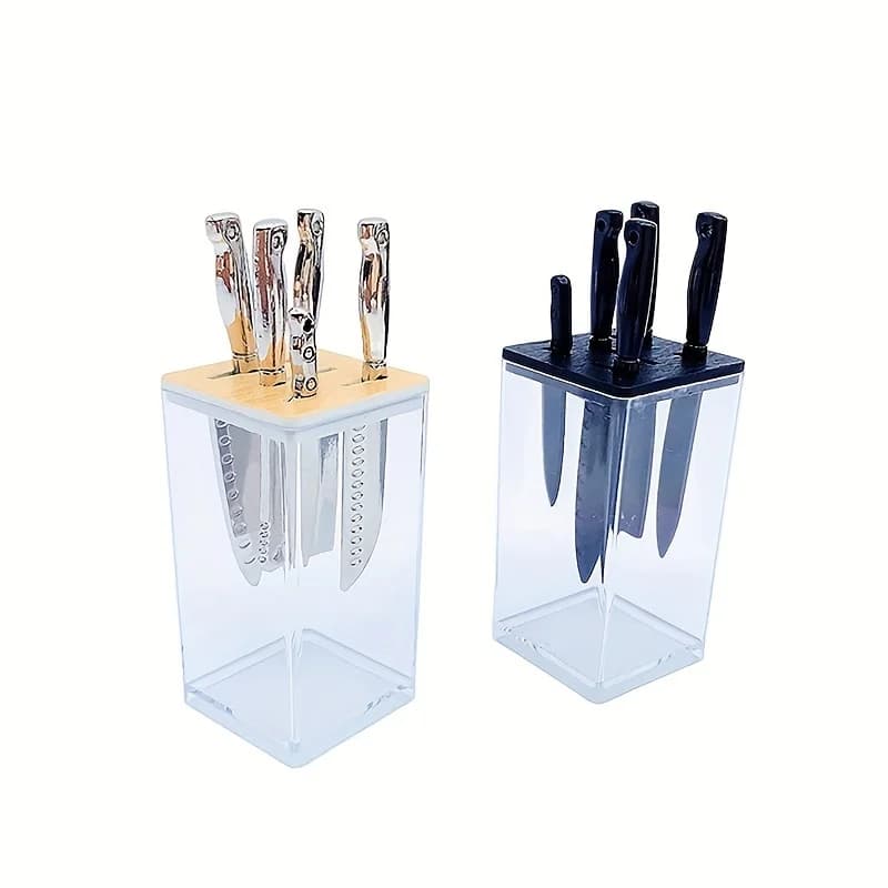 1 set scale 1/12 doll house mini knife rest model kitchen utensils accessories mini knives set Playhouse kitchen food game model
