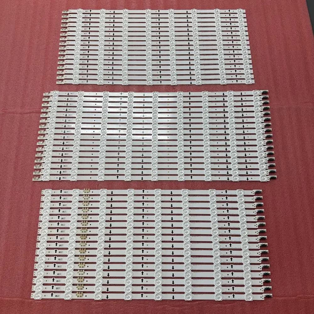 1set Striscia di Retroilluminazione A LED Per Samsung UE85HU7580T UE85HU7505T UE85HU7500Z UE85HU7500T UE85HU7500L BN96-33266A 33267A 33268A