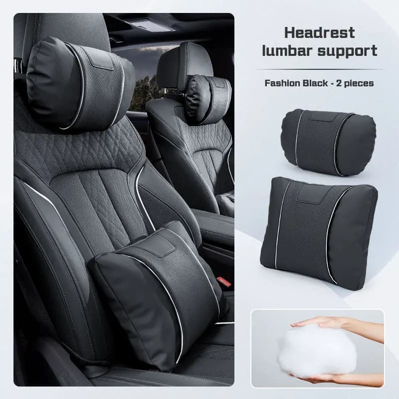 Auto Collo Cuscino Sedile Poggiatesta Lombare Colonna Vertebrale Proteggere Per Hyundai I20 I30 Ix35 ix45 I40 KONA Encino Solaris Azera Accent Santa Fe