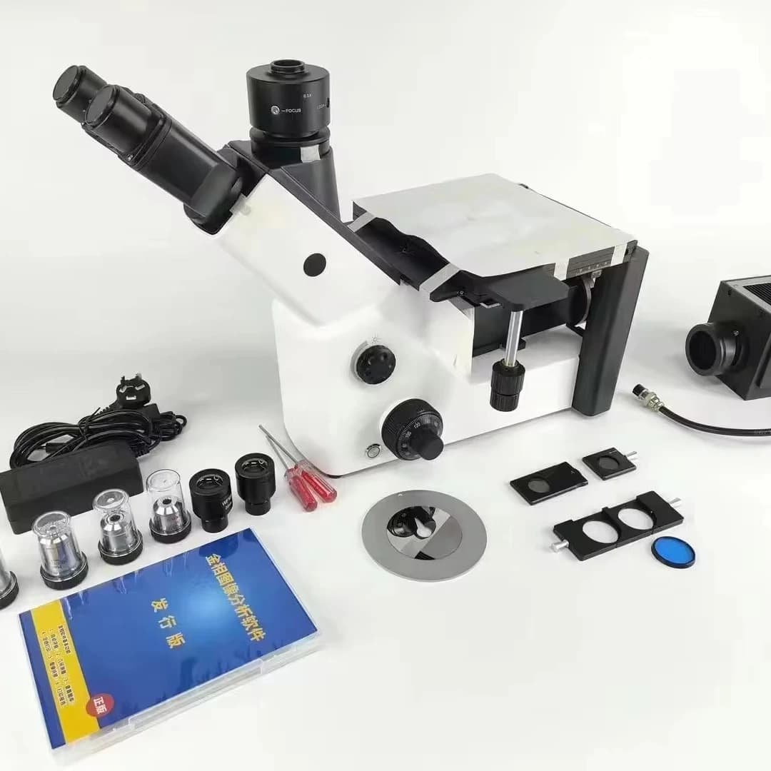 Produttore Prezzi FXD-30MW Microscopio trinoculare Microscopio ottico Microscopio metallurgico invertito