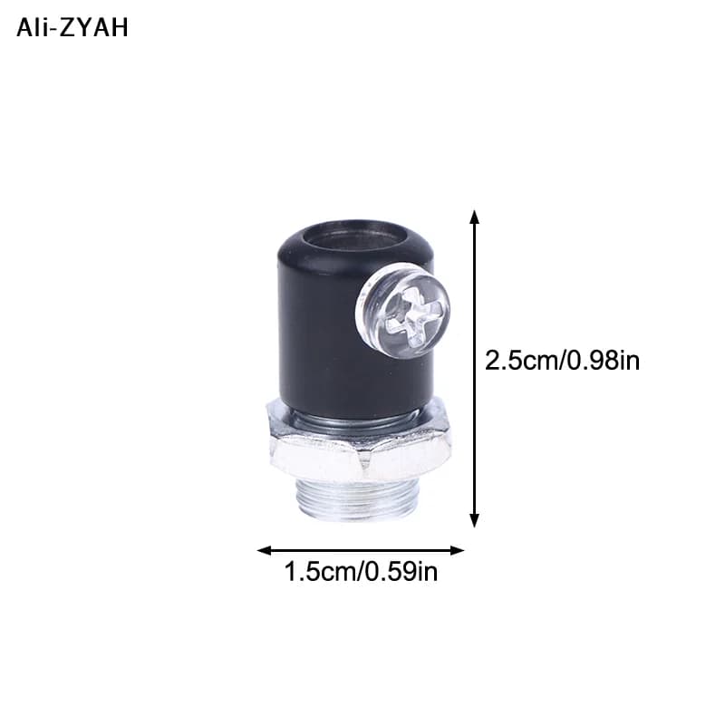 【YH】5 Pezzi Fermacavi in Acciaio per Cavo di Alimentazione, Blocco Metallico per Lampada a Sospensione, Fascetta Antiscivolo, Dispositivo di Blocco Anticaduta, Accessori per Lampade