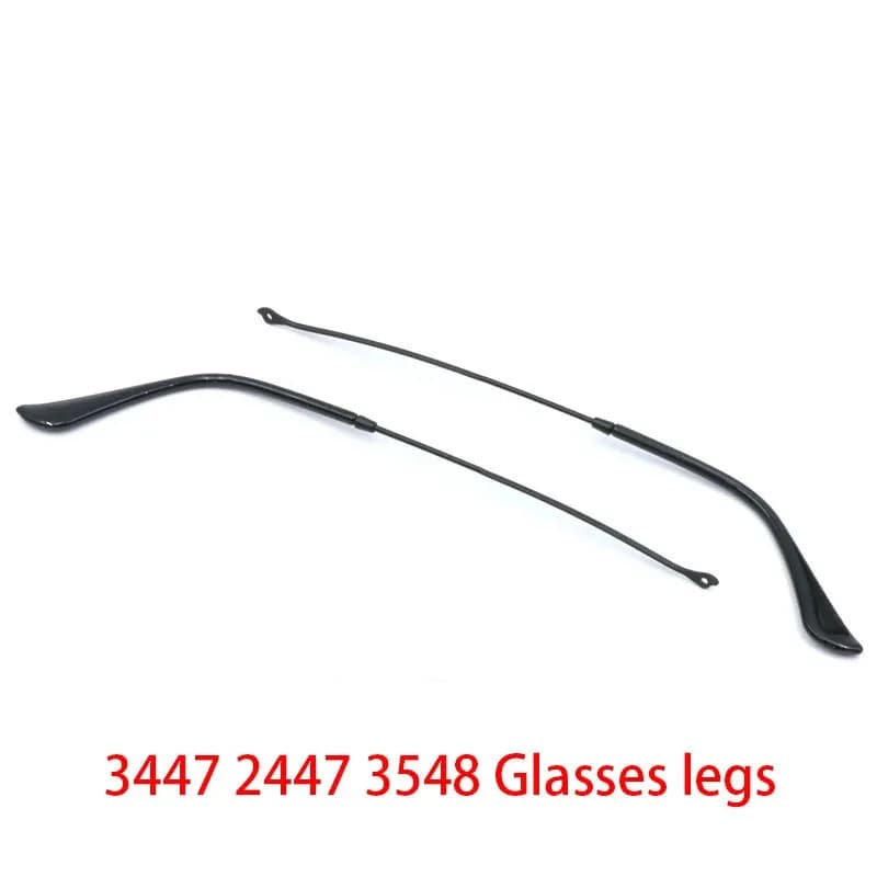 A pair of glasses legs accessories for RB 3447 2447 3548 sunglasses myopia mirror leg glasses foot repair tools glasses