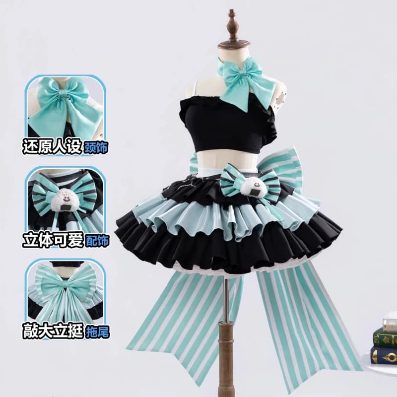Game Arknights Haruka Cosplay Costume Anime Women Spring Journey Themed Uniform Halloween Party Suit Role Play Clothing 2026 New