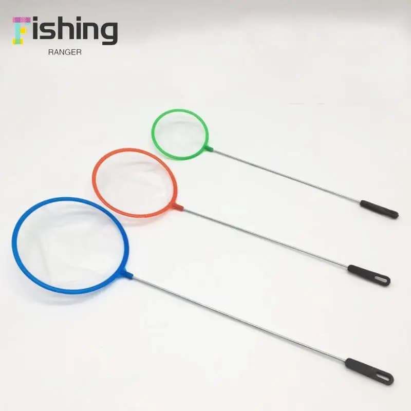 Mini acquario pesce cattura rete maniglia strumento serbatoio di pesca accessori per pesci rotondi