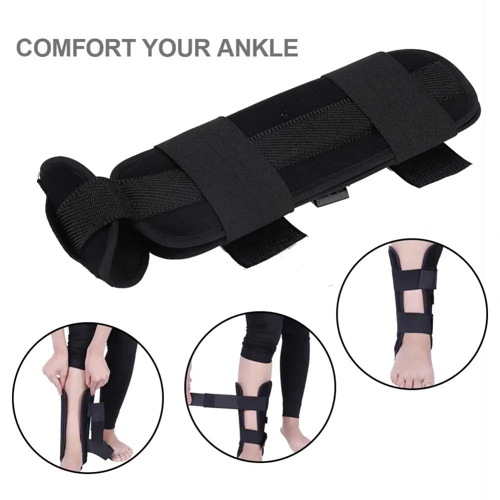 Supporto per Caviglia, Protezione del Piede, Fascia per Distorsioni e Lesioni, Ortesi con Cinturino, Protezione per Caviglia e Tallone