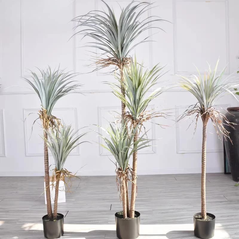 Sangue di drago Yucca Pianta artificiale Decorazione del pavimento dell'albero Decorazione della casa Fiore Bonsai Finestra Decorazione della casa Pianta finta