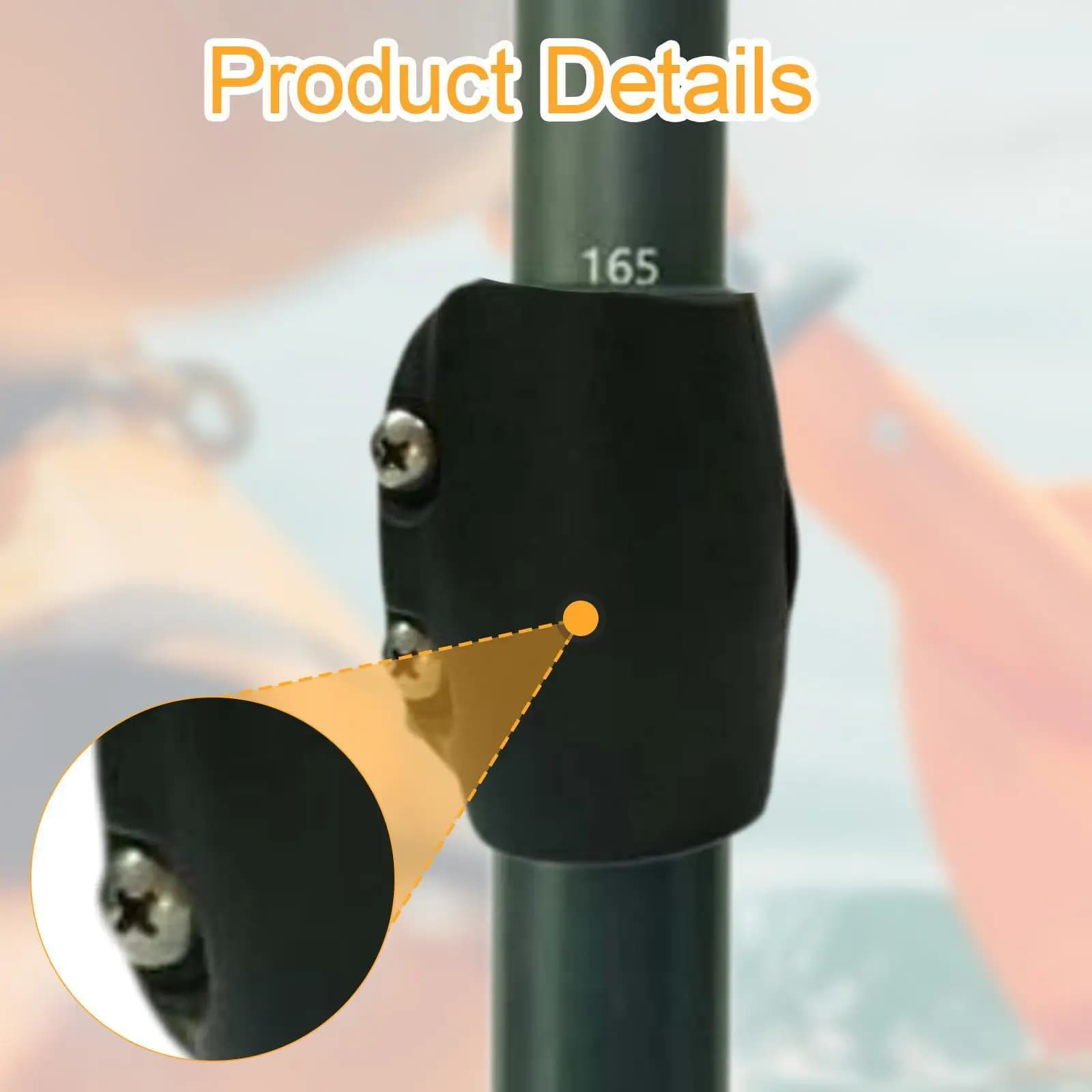 SUP Paddle Clamp Adjustable Nylon Shaft Lock for Paddle Boarding Kayak Inflatable Boat Surfboard Spare Accessory