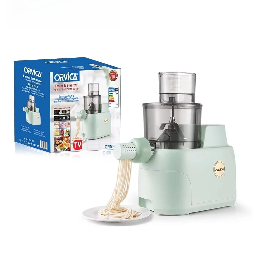 Macchina Elettrica Manuale per Pasta ORVICA, Macchina Automatica per Pasta Domestica ORM-989