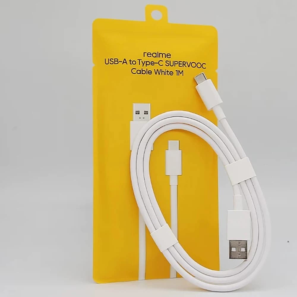 Cavo di ricarica originale Realme 12A da USB A a USB C compatibile con SuperVOOC 240W 150W 120W per Realme GT 8 7 6 Pro Neo 6se