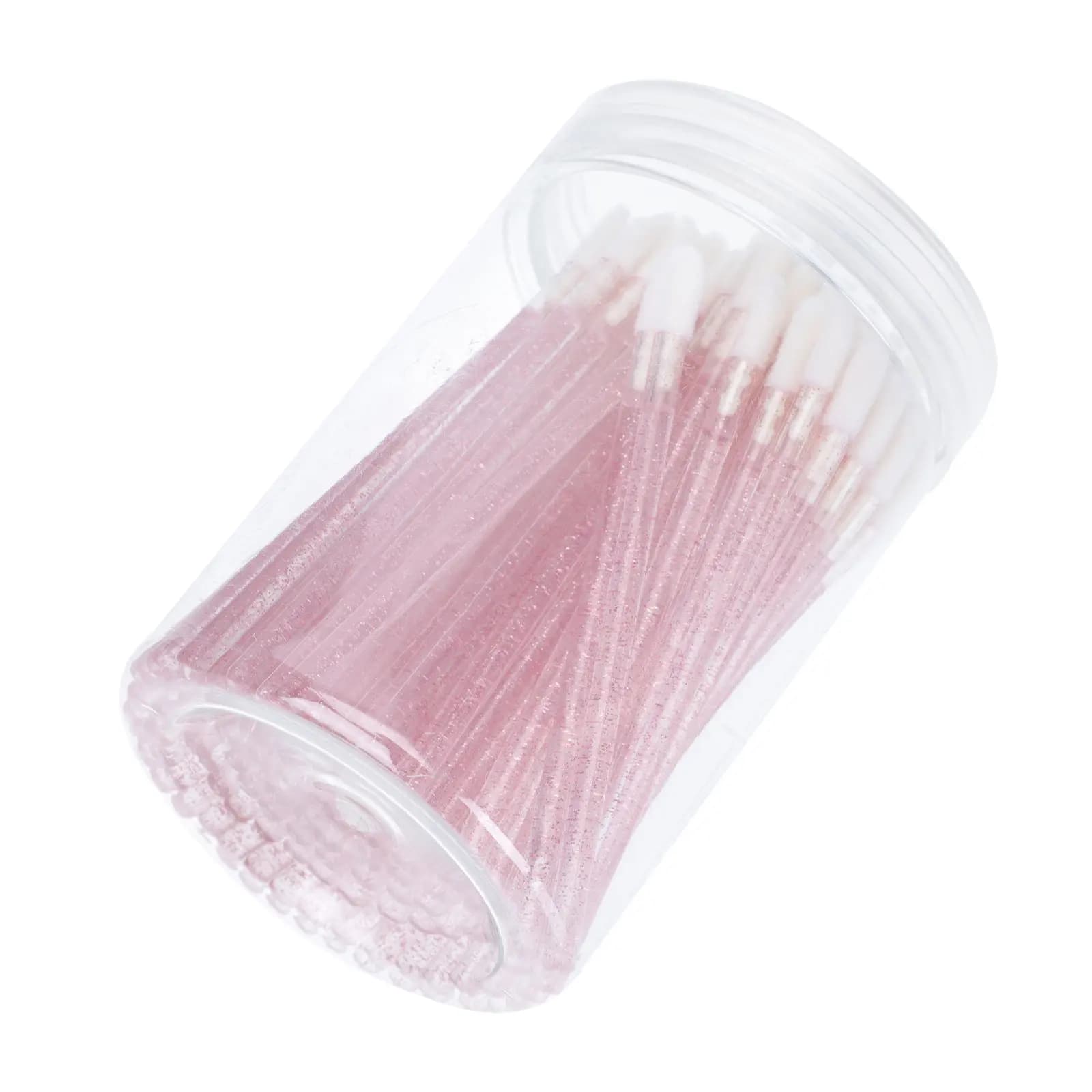 100Pcs Lipstick Applicators Practical Makeup Brushes Portable Lip Gloss Wands for Glamorous Looks Disposable Lip