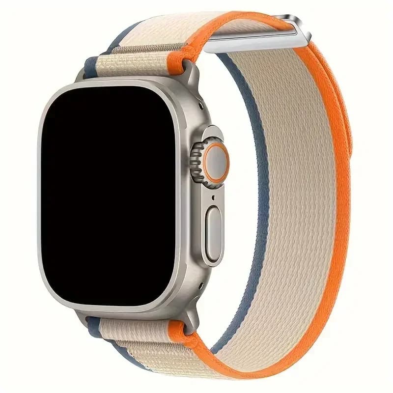 Cinturino Trail Loop per Apple Watch Ultra 2, 49mm 45mm 44mm 42mm 46mm 41mm, Bracciale in Nylon per iWatch Serie 10 9 8 7 6 5 SE