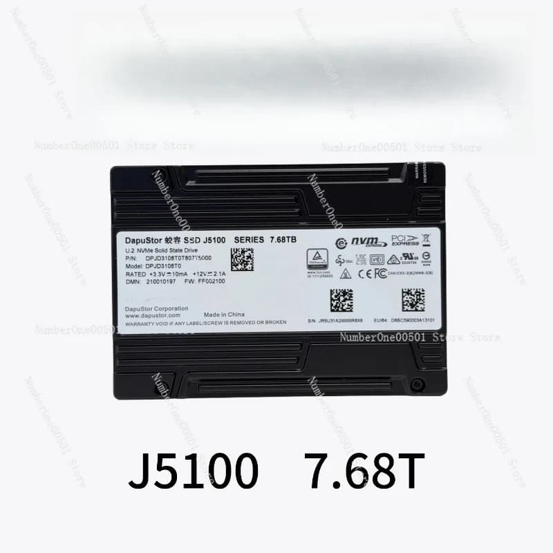 R5100 J5100 J5101 R6101 SSD aziendale da 7,68 TB 15,36 TB per custodia esterna ​ ​