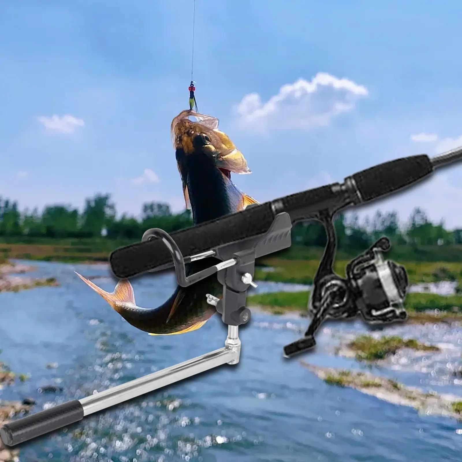 Fishing rods Fishing accessories Fishing rod support for sea fishing