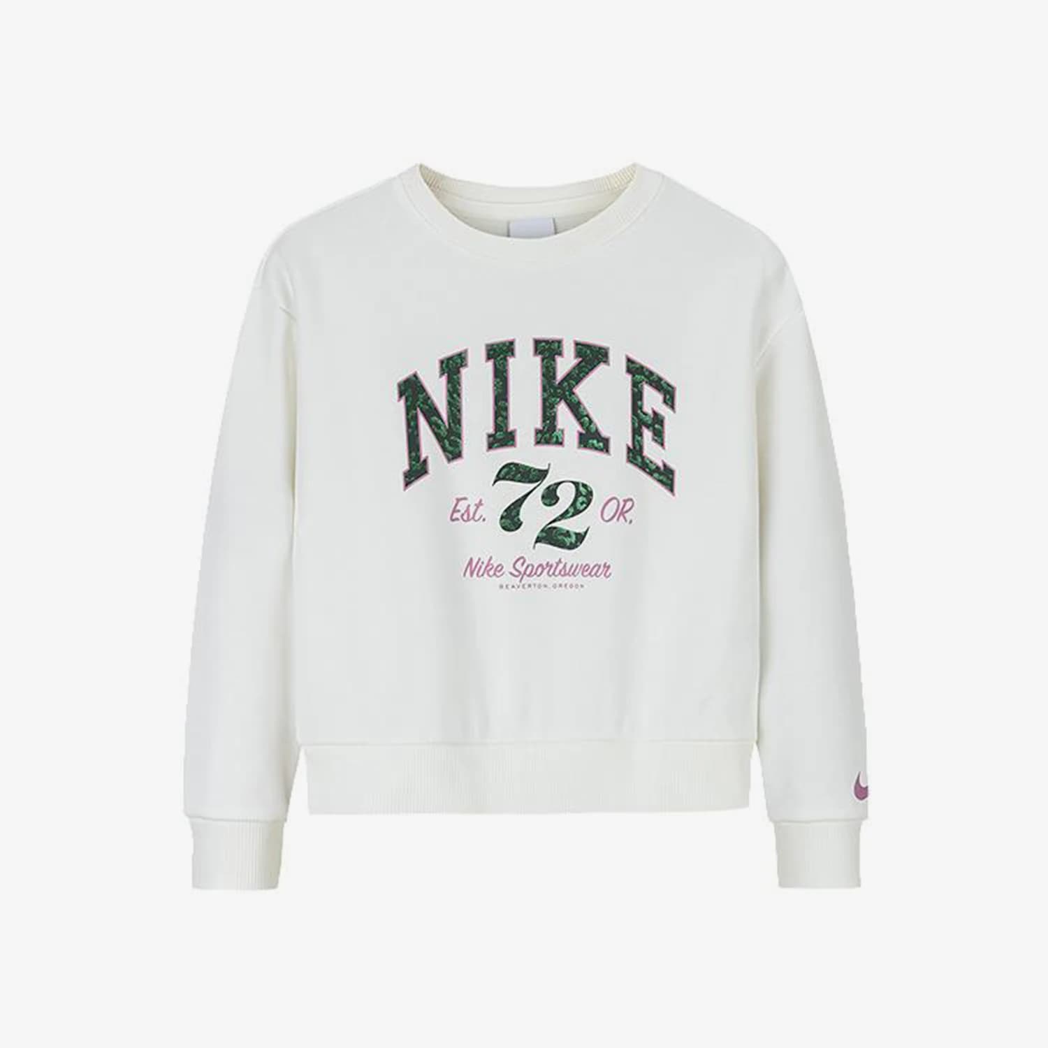 Felpa con cappuccio sportiva casual in maglia per bambini Nike originale primavera/autunno senza cappuccio NY2442103PS-001