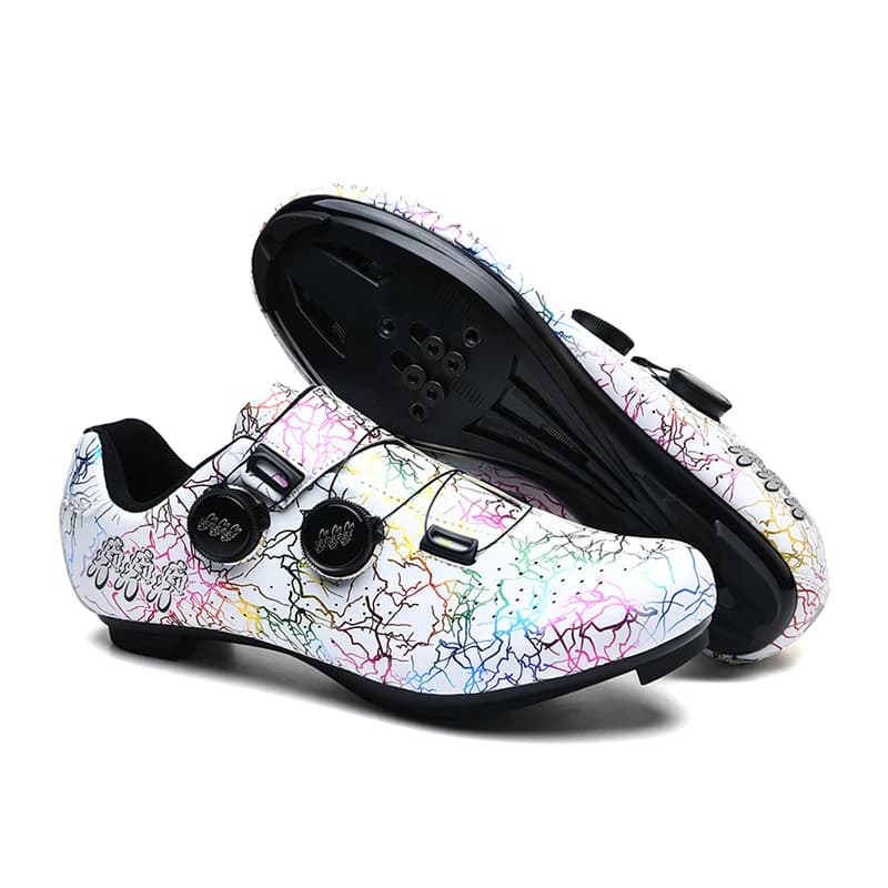 CC chengta Scarpe da ciclismo da uomo Scarpe da ciclismo autobloccanti da strada Scarpe da ciclismo da montagna MTB da esterno Scarpe sportive da ciclismo da corsa SPD