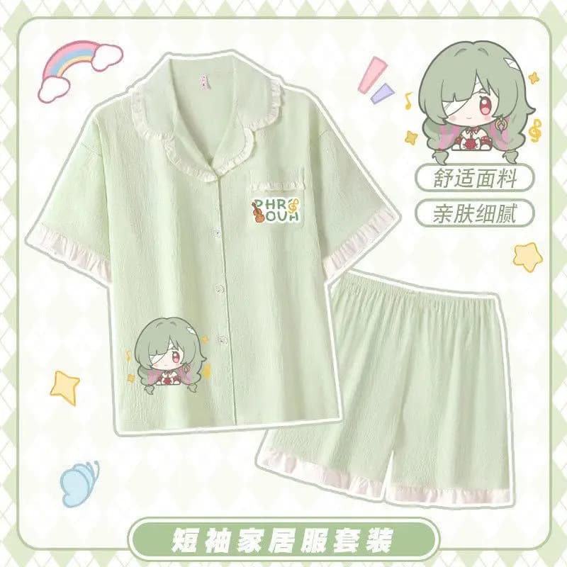 Game Cosplay Wuthering Waves The Shorekeeper Aemeath‌ Cosplay Pajamas Figures Gift Homewear Role Play Birthday Gift
